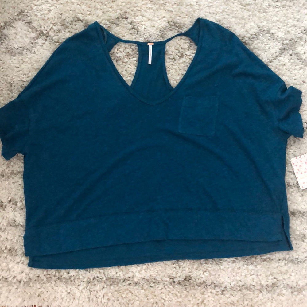 Free People cutout shirt